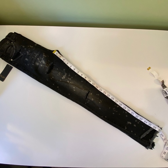 Rachel Roy Autumn garage wash jeans Size 24 NWT - Picture 3 of 5